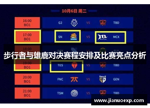 步行者与雄鹿对决赛程安排及比赛亮点分析